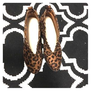 Cheetah booties